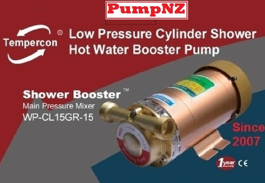 Turn Low Pressure into High Performance! Mains Pressure Booster Pump WPCL15GR15